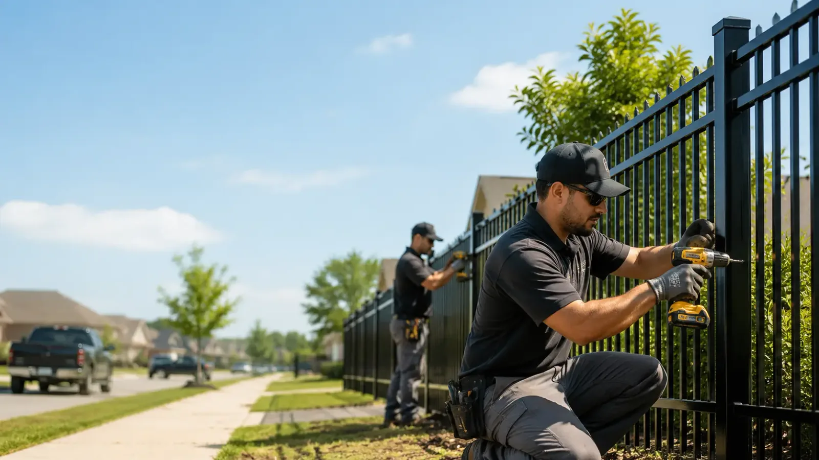 Metal Fence Installation in Exton, PA